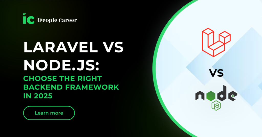 Laravel vs Node.js backend framework comparison.